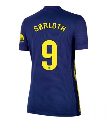 Atletico Madrid Alexander Sorloth #9 Udebanetrøje Dame 2025-26 Kortærmet
